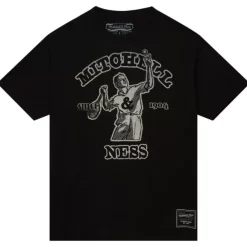 Mitchell & Ness T-Shirts & Tops-Branded M&N Gt Graphic Player Tee
