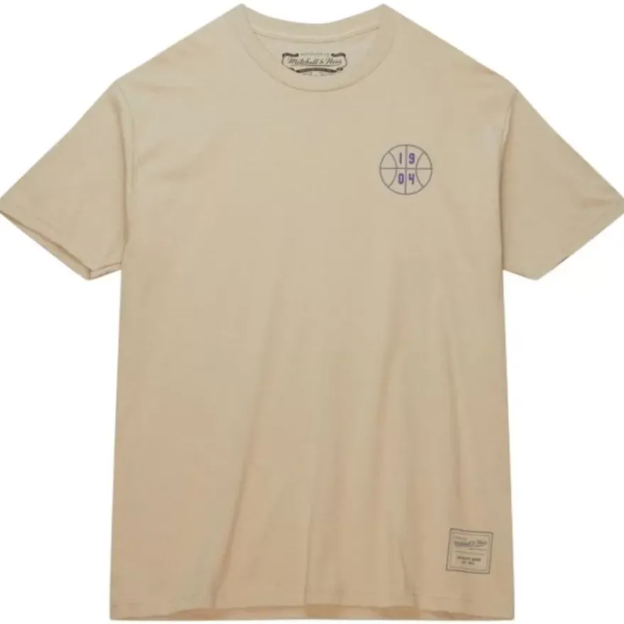 Mitchell & Ness T-Shirts & Tops-Branded M&N Heavyweight Graphic Tee