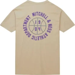 Mitchell & Ness T-Shirts & Tops-Branded M&N Heavyweight Graphic Tee