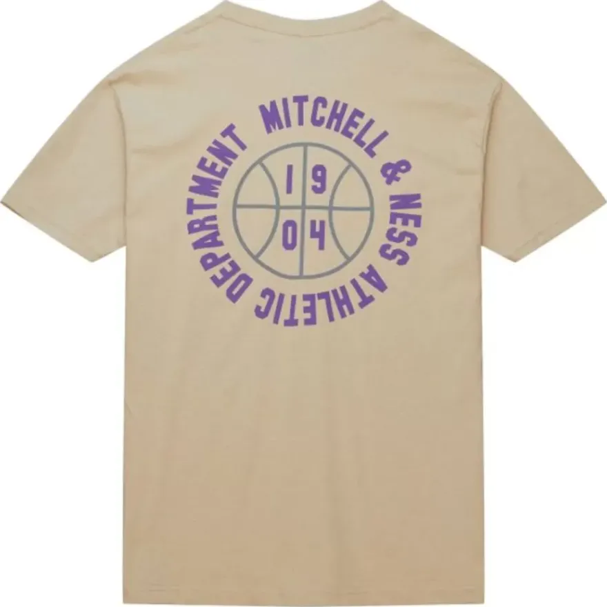 Mitchell & Ness T-Shirts & Tops-Branded M&N Heavyweight Graphic Tee