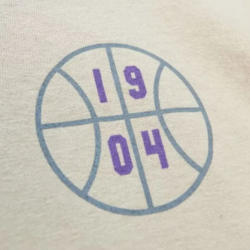 Mitchell & Ness T-Shirts & Tops-Branded M&N Heavyweight Graphic Tee