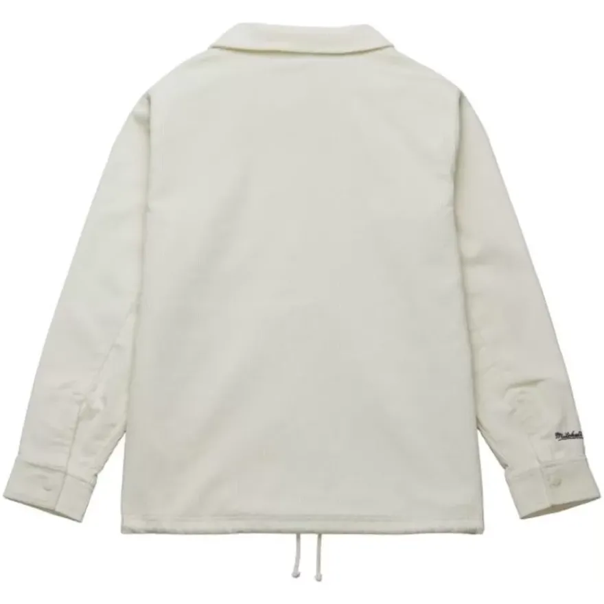 Mitchell & Ness Jackets & Outerwear-Branded M&N Interlock Corduroy Coaches Jacket