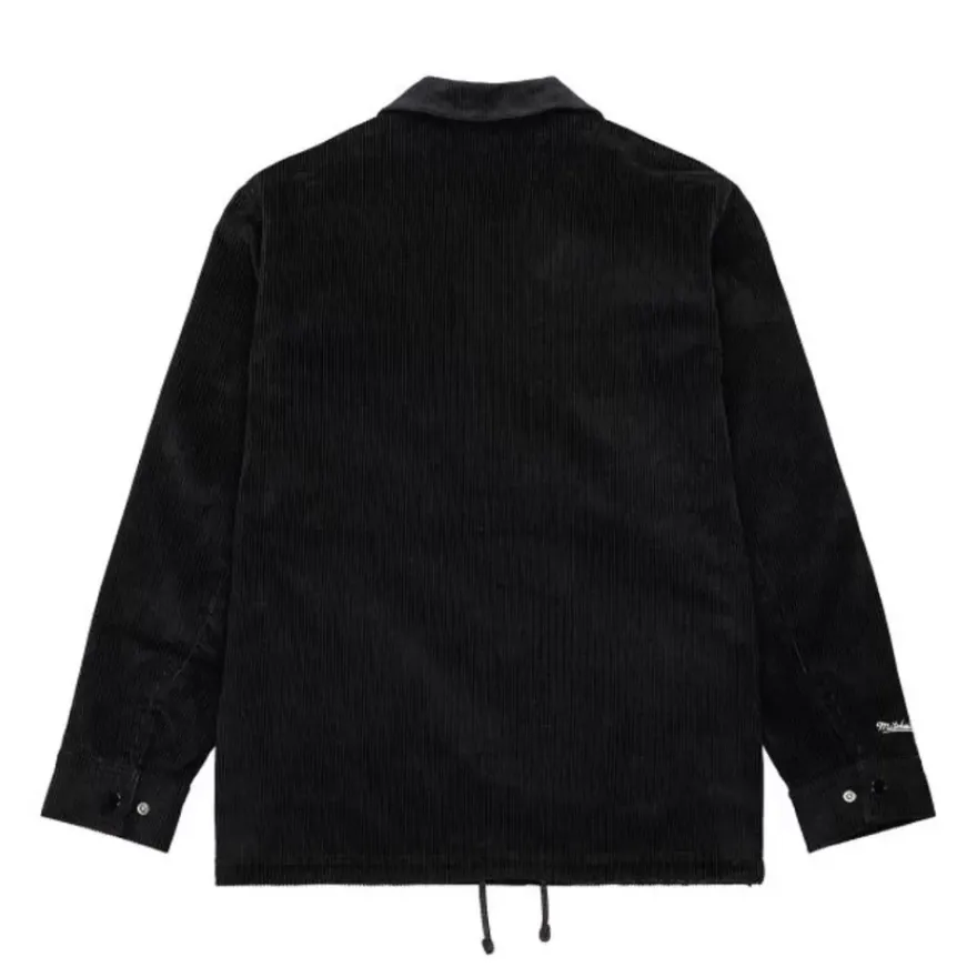 Mitchell & Ness Jackets & Outerwear-Branded M&N Interlock Corduroy Coaches Jacket