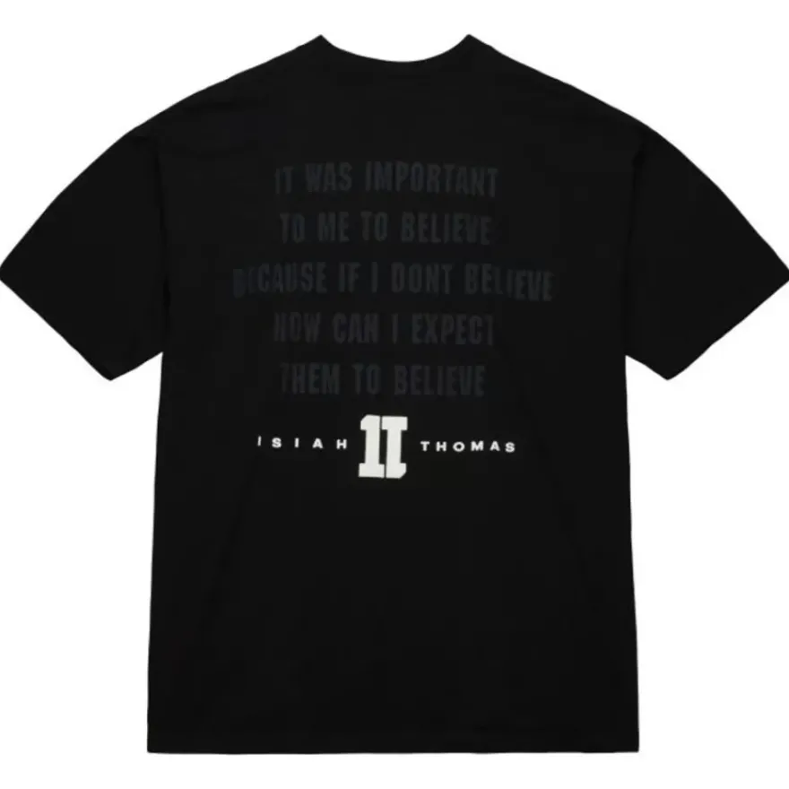 Mitchell & Ness T-Shirts & Tops-Branded Quote Tee