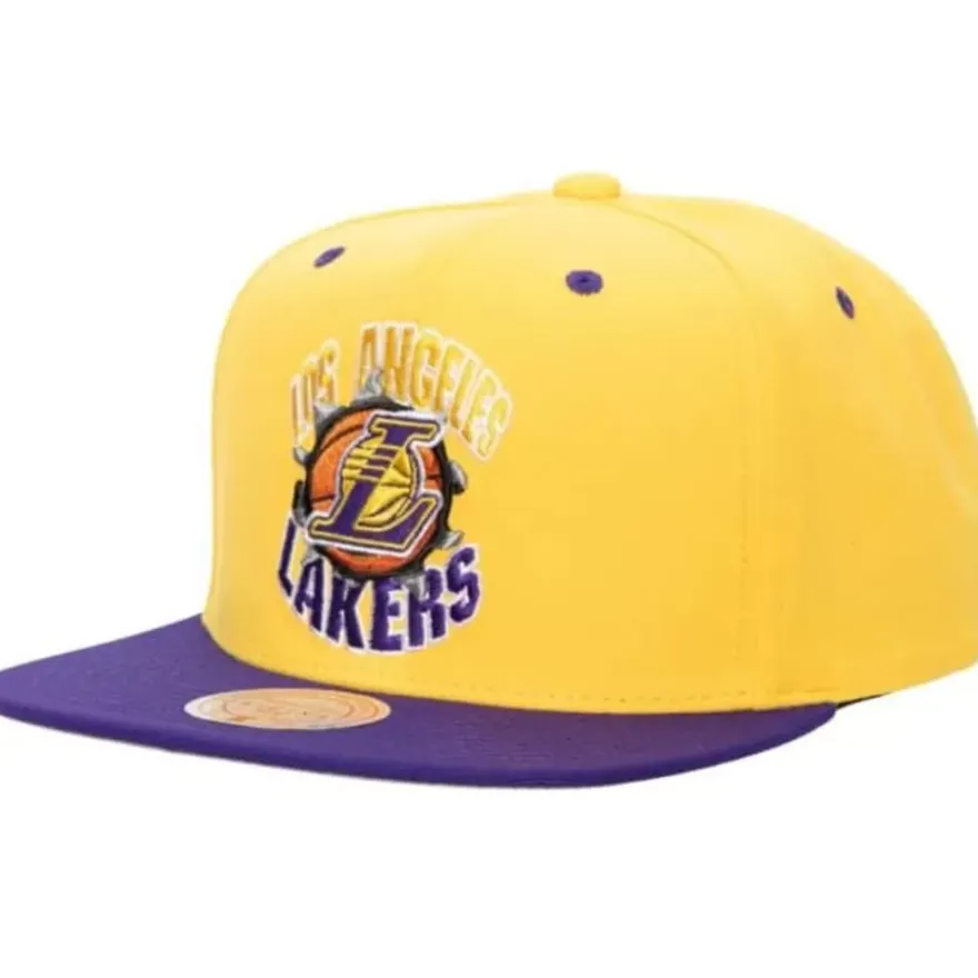 Mitchell & Ness Snapback-Breakthrough Snapback Los Angeles Lakers