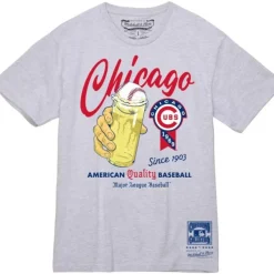 Mitchell & Ness T-Shirts & Tops-Brew Tee Chicago Cubs