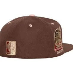 Mitchell & Ness Fitted-Brown Sugar Bacon Fitted Hat Hwc New York Knicks