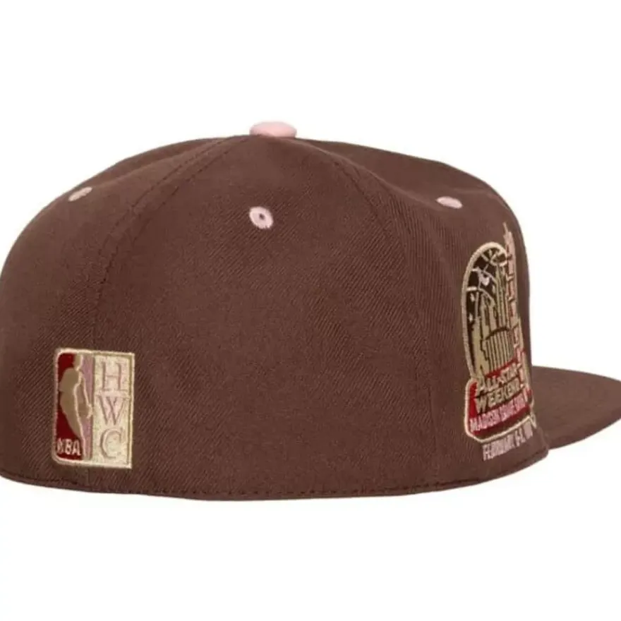 Mitchell & Ness Fitted-Brown Sugar Bacon Fitted Hat Hwc New York Knicks
