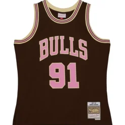 Mitchell & Ness Nba Swingman-Brown Sugar Bacon Swingman Jersey Chicago Bulls 1997-98 Dennis Rodman