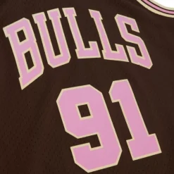 Mitchell & Ness Nba Swingman-Brown Sugar Bacon Swingman Jersey Chicago Bulls 1997-98 Dennis Rodman