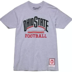 Mitchell & Ness T-Shirts & Tops-Buckeye Football Tee Ohio State