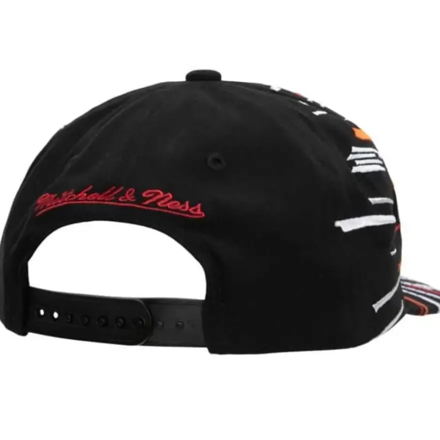 Mitchell & Ness Snapback-Burst Deadstock Snapback Hwc Miami Heat