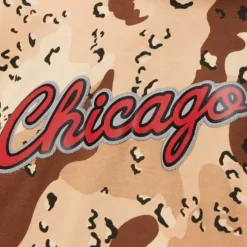 Mitchell & Ness Hoodies & Sweatshirts-Camo Reflective Hoodie Chicago Bulls