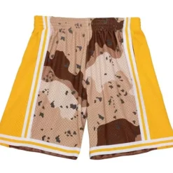 Mitchell & Ness Shorts-Camo Reflective Swingman Los Angeles Lakers 1984 Shorts