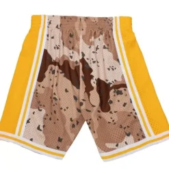 Mitchell & Ness Shorts-Camo Reflective Swingman Los Angeles Lakers 1984 Shorts