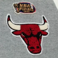 Mitchell & Ness Hoodies & Sweatshirts-Cardigan Sweater Chicago Bulls