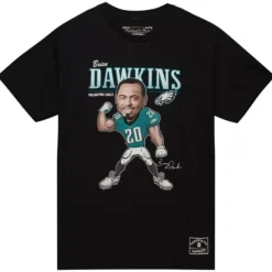 Mitchell & Ness T-Shirts & Tops-Caricatures Tee Philadelphia Eagles Brian Dawkins