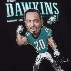 Mitchell & Ness T-Shirts & Tops-Caricatures Tee Philadelphia Eagles Brian Dawkins