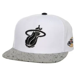 Mitchell & Ness Snapback-Cement Top Snapback Miami Heat