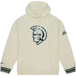Mitchell & Ness Hoodies & Sweatshirts-Chainstitch Heavyweight Hoodie Retro Michigan State University