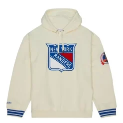Mitchell & Ness Hoodies & Sweatshirts-Chainstitch Heavyweight Hoodie Current New York Rangers