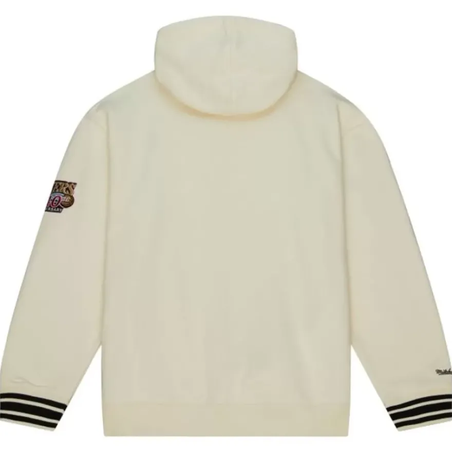 Mitchell & Ness Hoodies & Sweatshirts-Chainstitch Heavyweight Hoodie Retro Philadelphia 76Ers
