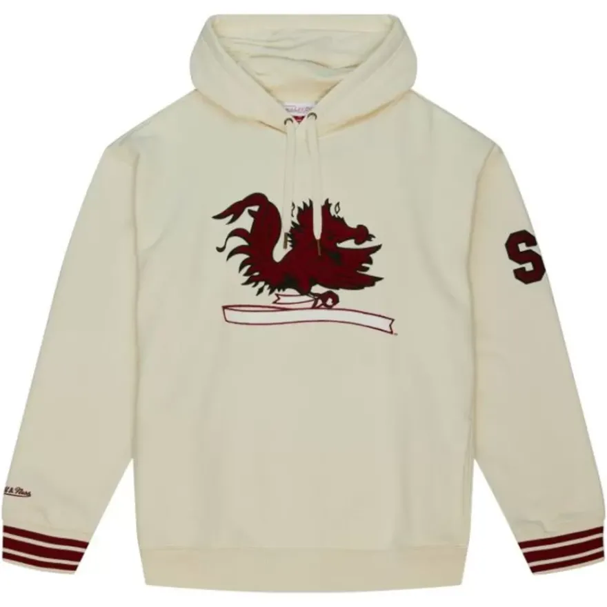 Mitchell & Ness Hoodies & Sweatshirts-Chainstitch Heavyweight Hoodie Retro University Of South Carolina