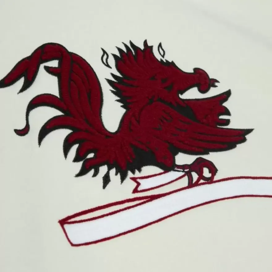 Mitchell & Ness Hoodies & Sweatshirts-Chainstitch Heavyweight Hoodie Retro University Of South Carolina