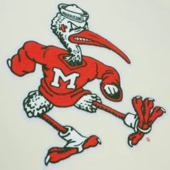 Mitchell & Ness Hoodies & Sweatshirts-Chainstitch Heavyweight Hoodie Retro University Of Miami