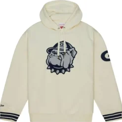 Mitchell & Ness Hoodies & Sweatshirts-Chainstitch Heavyweight Hoodie Retro Georgetown University