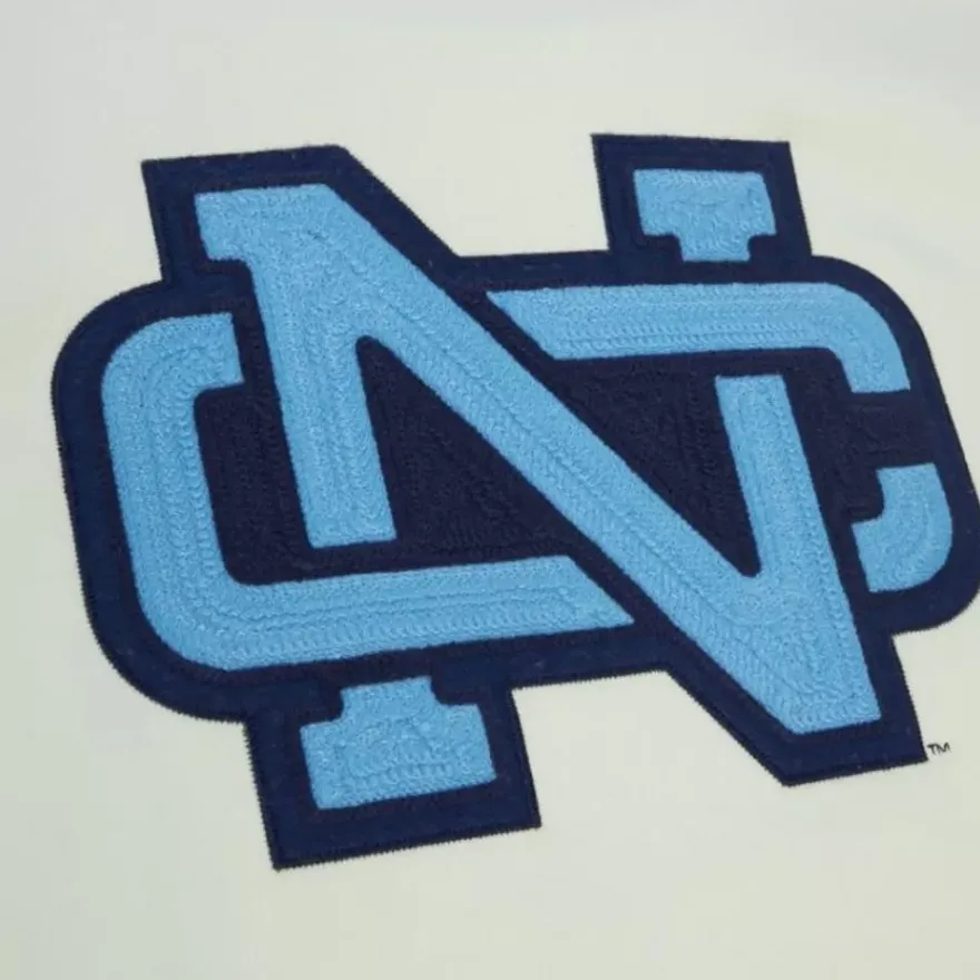 Mitchell & Ness Hoodies & Sweatshirts-Chainstitch Heavyweight Hoodie Retro University Of North Carolina