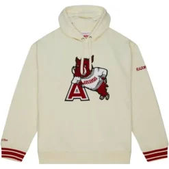 Mitchell & Ness Hoodies & Sweatshirts-Chainstitch Heavyweight Hoodie Retro University Of Arkansas