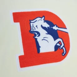 Mitchell & Ness Hoodies & Sweatshirts-Chainstitch Heavyweight Hoodie Retro Denver Broncos