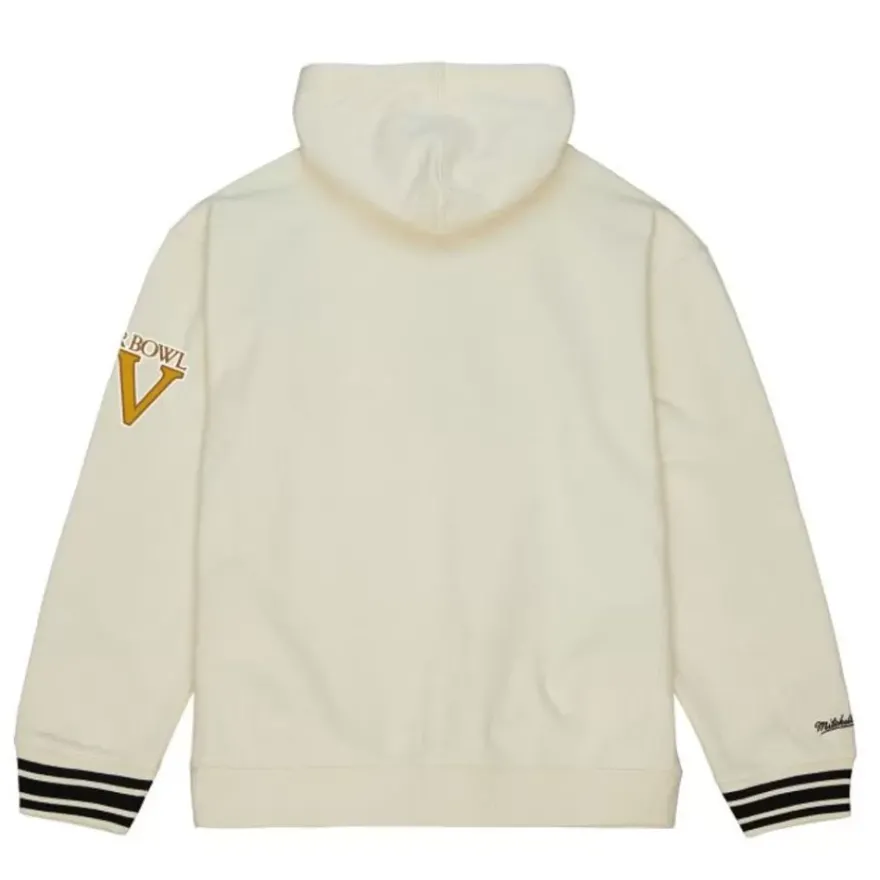 Mitchell & Ness Hoodies & Sweatshirts-Chainstitch Heavyweight Hoodie Retro Oakland Raiders