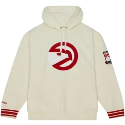 Mitchell & Ness Hoodies & Sweatshirts-Chainstitch Heavyweight Hoodie Retro Atlanta Hawks