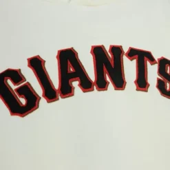 Mitchell & Ness Hoodies & Sweatshirts-Chainstitch Heavyweight Hoodie Current San Francisco Giants
