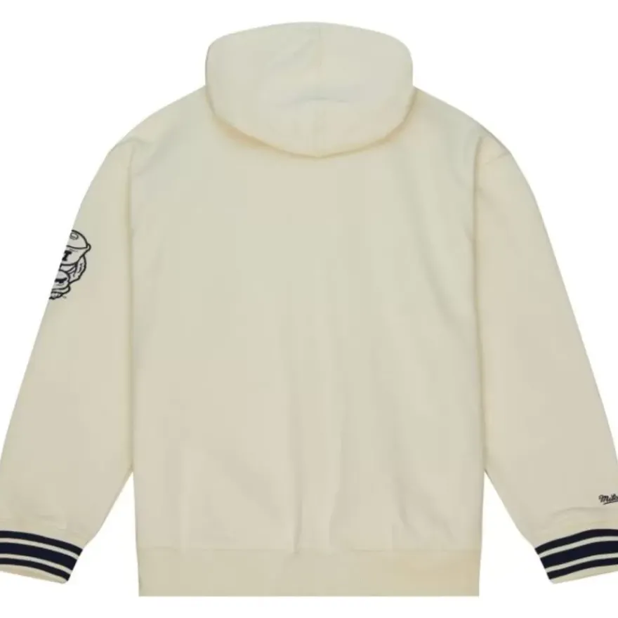 Mitchell & Ness Hoodies & Sweatshirts-Chainstitch Heavyweight Hoodie Retro University Of Michigan