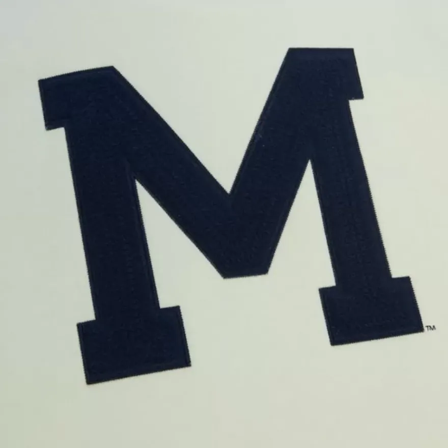 Mitchell & Ness Hoodies & Sweatshirts-Chainstitch Heavyweight Hoodie Retro University Of Michigan