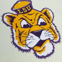 Mitchell & Ness Hoodies & Sweatshirts-Chainstitch Heavyweight Hoodie Retro Louisiana State University