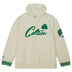 Mitchell & Ness Hoodies & Sweatshirts-Chainstitch Heavyweight Hoodie Retro Boston Celtics