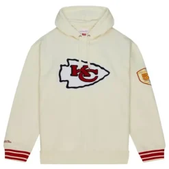 Mitchell & Ness Hoodies & Sweatshirts-Chainstitch Heavyweight Hoodie Retro Kansas City Chiefs