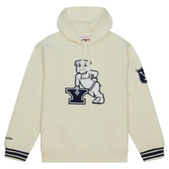 Mitchell & Ness Hoodies & Sweatshirts-Chainstitch Heavyweight Hoodie Retro Yale University