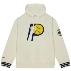 Mitchell & Ness Hoodies & Sweatshirts-Chainstitch Heavyweight Hoodie Retro Indiana Pacers