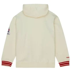 Mitchell & Ness Hoodies & Sweatshirts-Chainstitch Heavyweight Hoodie Retro Houston Rockets