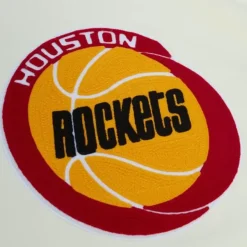 Mitchell & Ness Hoodies & Sweatshirts-Chainstitch Heavyweight Hoodie Retro Houston Rockets
