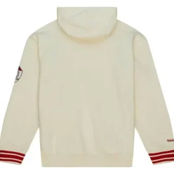 Mitchell & Ness Hoodies & Sweatshirts-Chainstitch Heavyweight Hoodie Retro San Francisco 49Ers