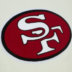 Mitchell & Ness Hoodies & Sweatshirts-Chainstitch Heavyweight Hoodie Retro San Francisco 49Ers