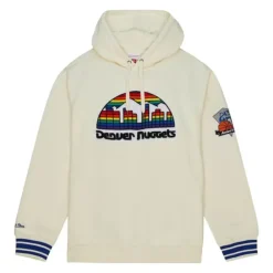 Mitchell & Ness Hoodies & Sweatshirts-Chainstitch Heavyweight Hoodie Retro Denver Nuggets
