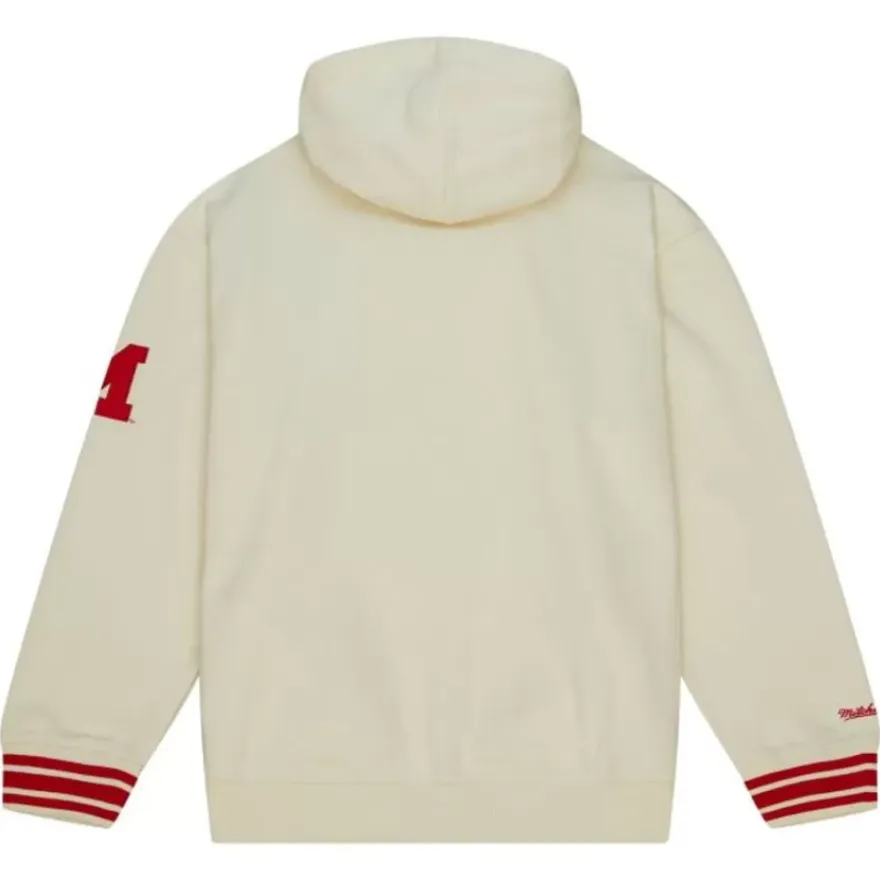 Mitchell & Ness Hoodies & Sweatshirts-Chainstitch Heavyweight Hoodie Retro University Of Maryland