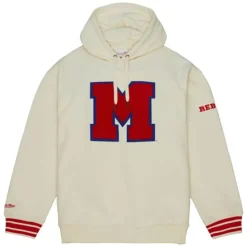 Mitchell & Ness Hoodies & Sweatshirts-Chainstitch Heavyweight Hoodie Retro University Of Mississippi
